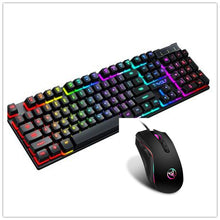 Load image into Gallery viewer, Gaming Usb Luminous Wired Keyboard Floating Manipulator