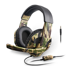 Load image into Gallery viewer, Camouflage gaming headset