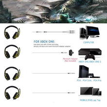 Load image into Gallery viewer, Camouflage gaming headset