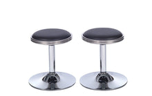 Load image into Gallery viewer, 2 x Cocktail Arcade Stools Gas Lift PU Cushioned top