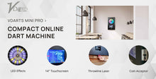 Load image into Gallery viewer, VDarts Mini Pro Electronic Darts Dartboard