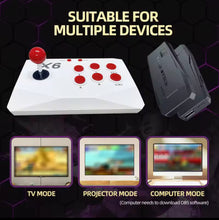 Load image into Gallery viewer, Arcade Video Game Console 4K TV Game Stick with Double Arcade Joysitck Games For MAME/Sega/PS1/Atari Game Machine Kid Gift