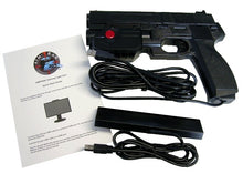 Load image into Gallery viewer, AimTrak RECOIL Light Gun, Black, Red and blue
