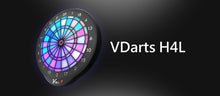 Load image into Gallery viewer, VDarts H4L Premium Electronic Darts Dartboard
