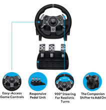 Load image into Gallery viewer, Logitech G920 Driving force Raving Steering Wheel
