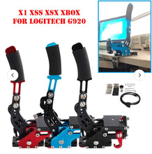 Load image into Gallery viewer, G920 Racing Games Steering Wheel Stand 14Bit X1 XBOX USB SIM Handbrake Kits
