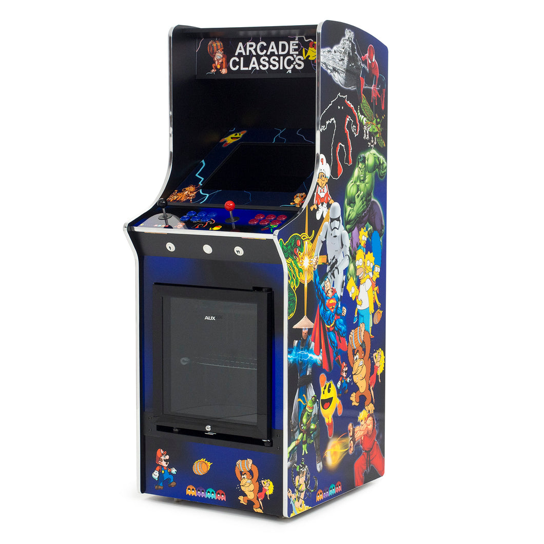 19” LCD Upright Fridge Arcade Machine with 3500
