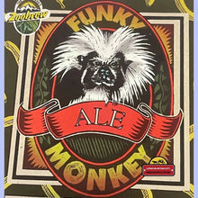 Load image into Gallery viewer, 1990s Funky Monkey Ale Label, Zoobrew Sold At The Denver Zoo Broadway Brewing Co

