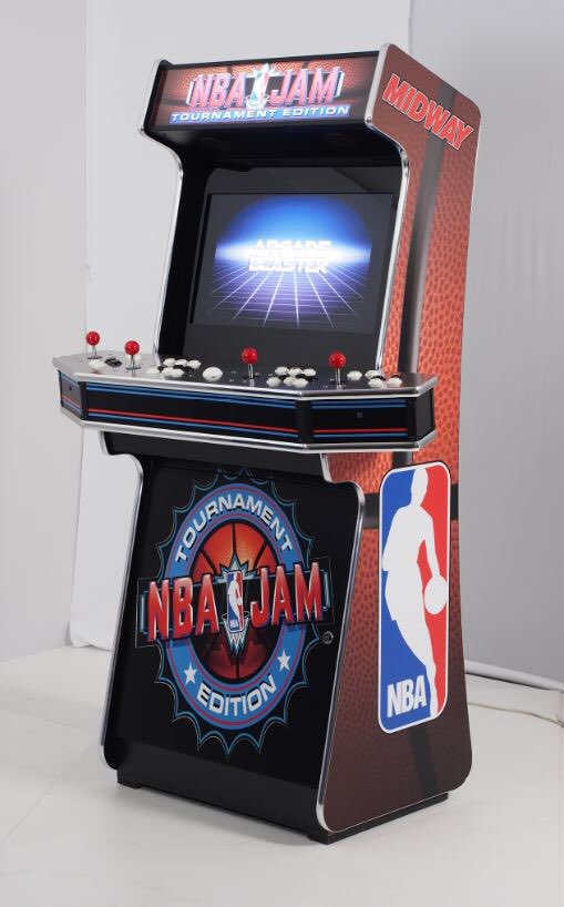 NBA JAM 4 Player Slimline Arcade Machine