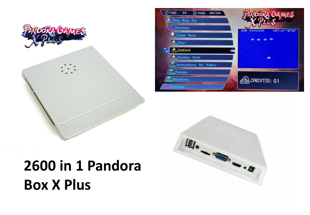 Pandora X Plus 2600 in 1