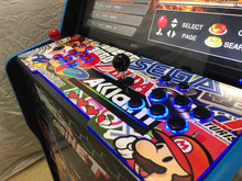 Load image into Gallery viewer, 1/4 Size full artwork Arcade 2UP Machine