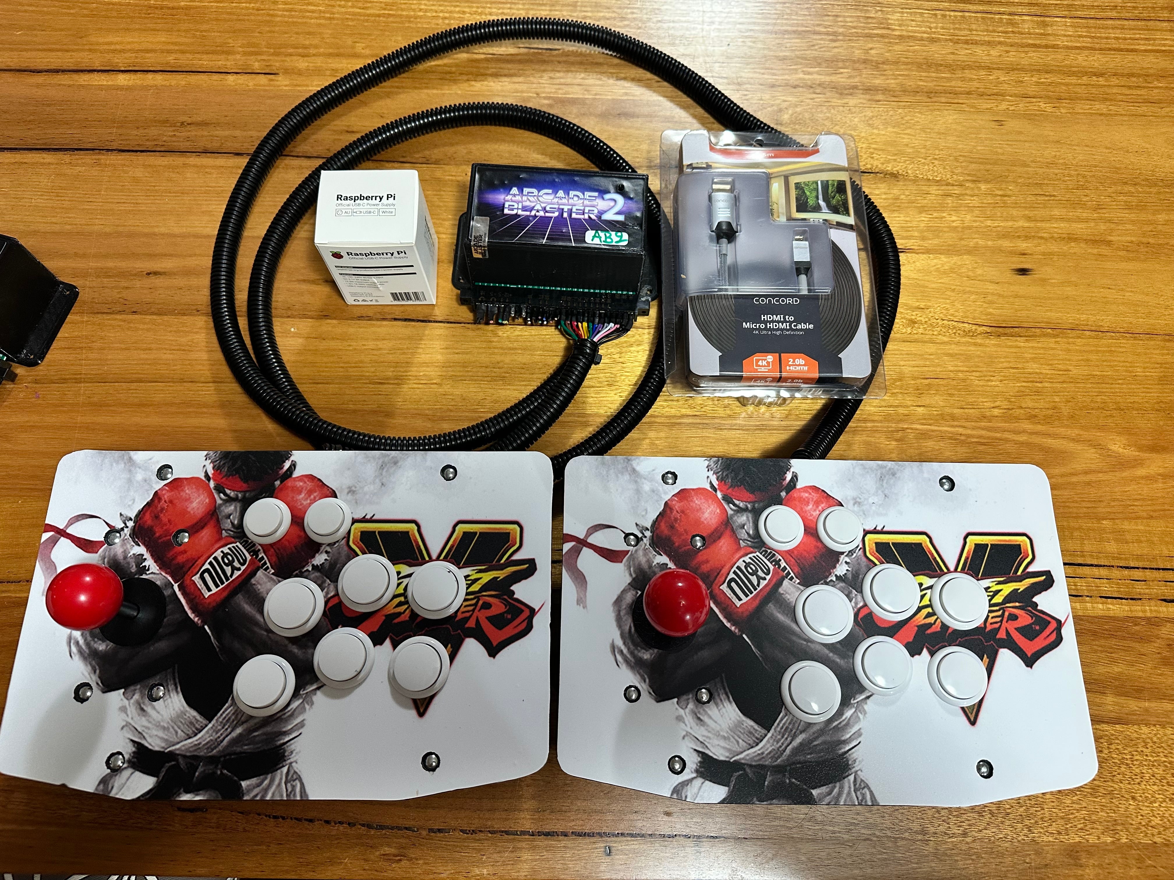 Dual Arcade Controller console – Arcade Machines Australia