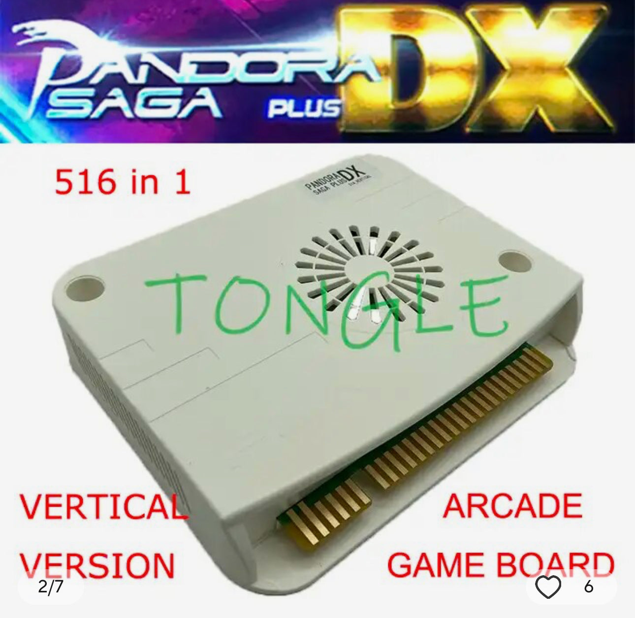 Pandora Box DX Arcade Version JAMMA対応版 516 in 1 Pandora DX Saga Vertical Arcade Board – Arcade Machines
