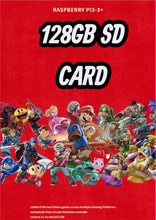 Load image into Gallery viewer, Raspberry Pi3 128GB SD card preloaded with 13000 games

