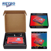 Load image into Gallery viewer, RetroScaler2x AV to HDMI-compatible Converter and Line-doubler For Retro Game Consoles PS2 N64 NES Dreamcast Saturn MD1 MD2
