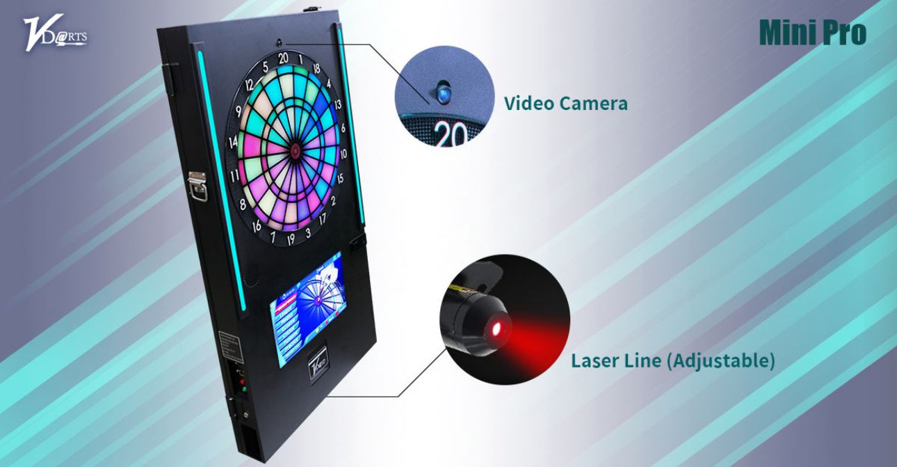 VDarts Mini Pro Electronic Darts Dartboard – Arcade Machines Australia