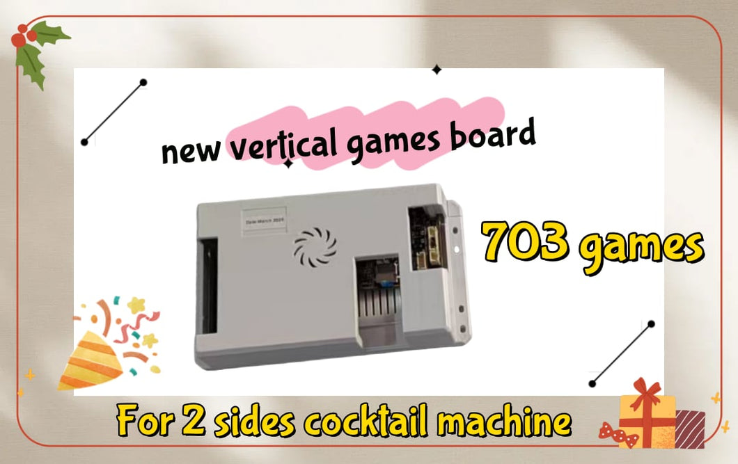 703 Vertical Jamma Arcade Cocktail Board