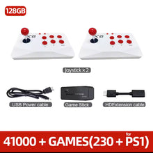 Load image into Gallery viewer, Arcade Video Game Console 4K TV Game Stick with Double Arcade Joysitck Games For MAME/Sega/PS1/Atari Game Machine Kid Gift
