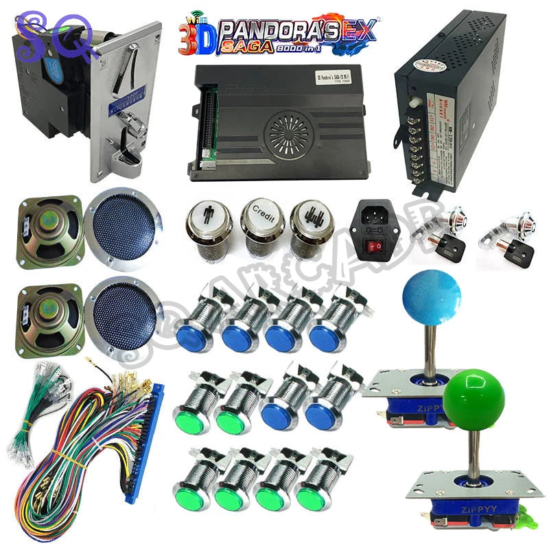 キー坊  　Pandora studio　センゴク 3D Pandora Saga EX2 10000 in 1 Arcade Game Box DIY Kit