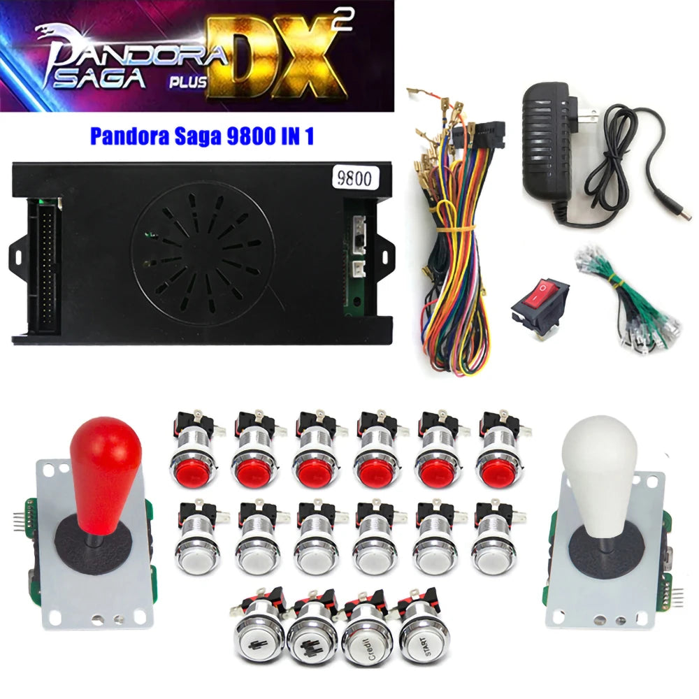 Pandora Saga DX2 Box 9800 in 1 DIY Kit 2 Player with Copy