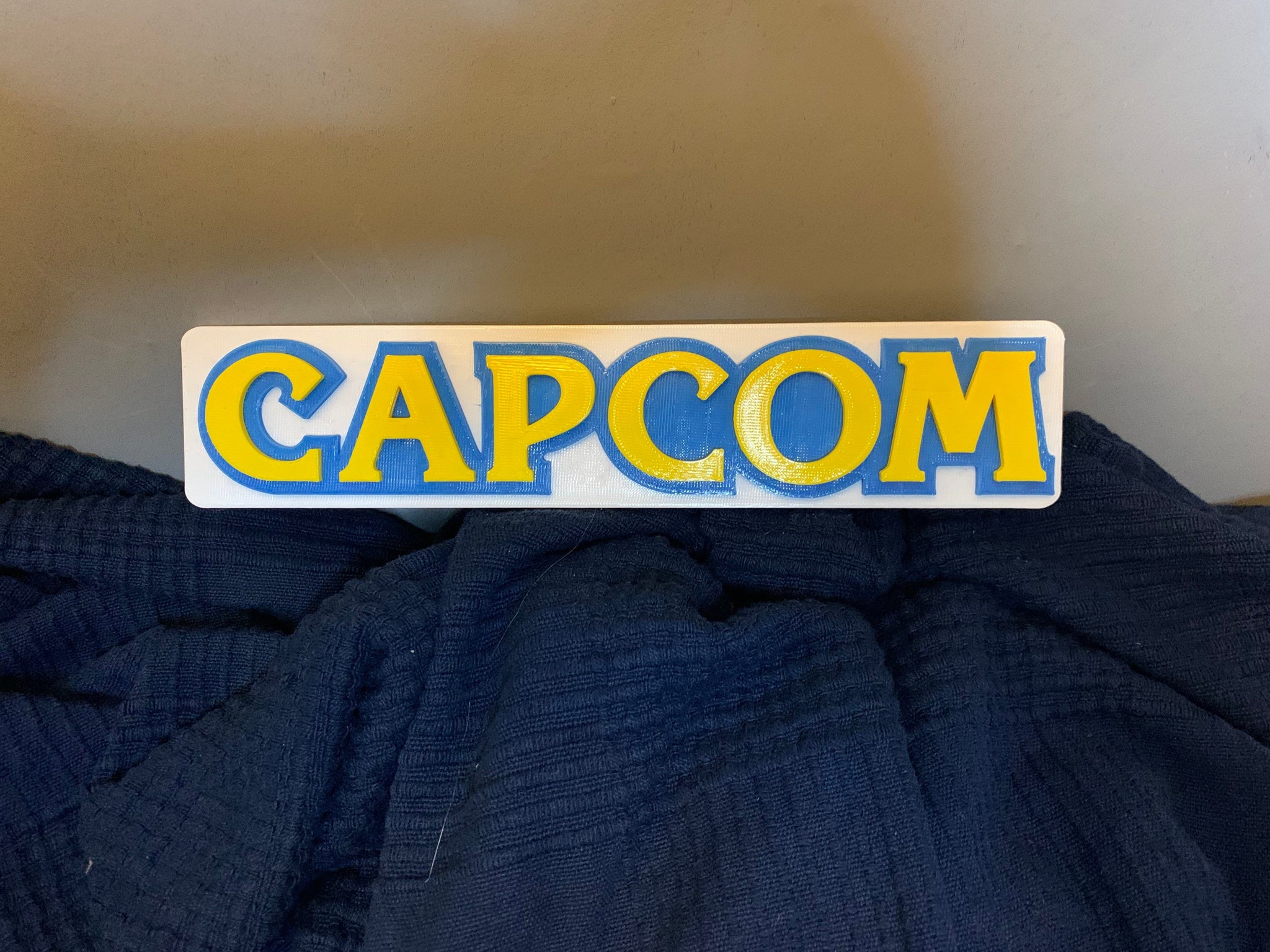 Capcom Sign 3D CAPCOM SIGN – Arcade Machines Australia
