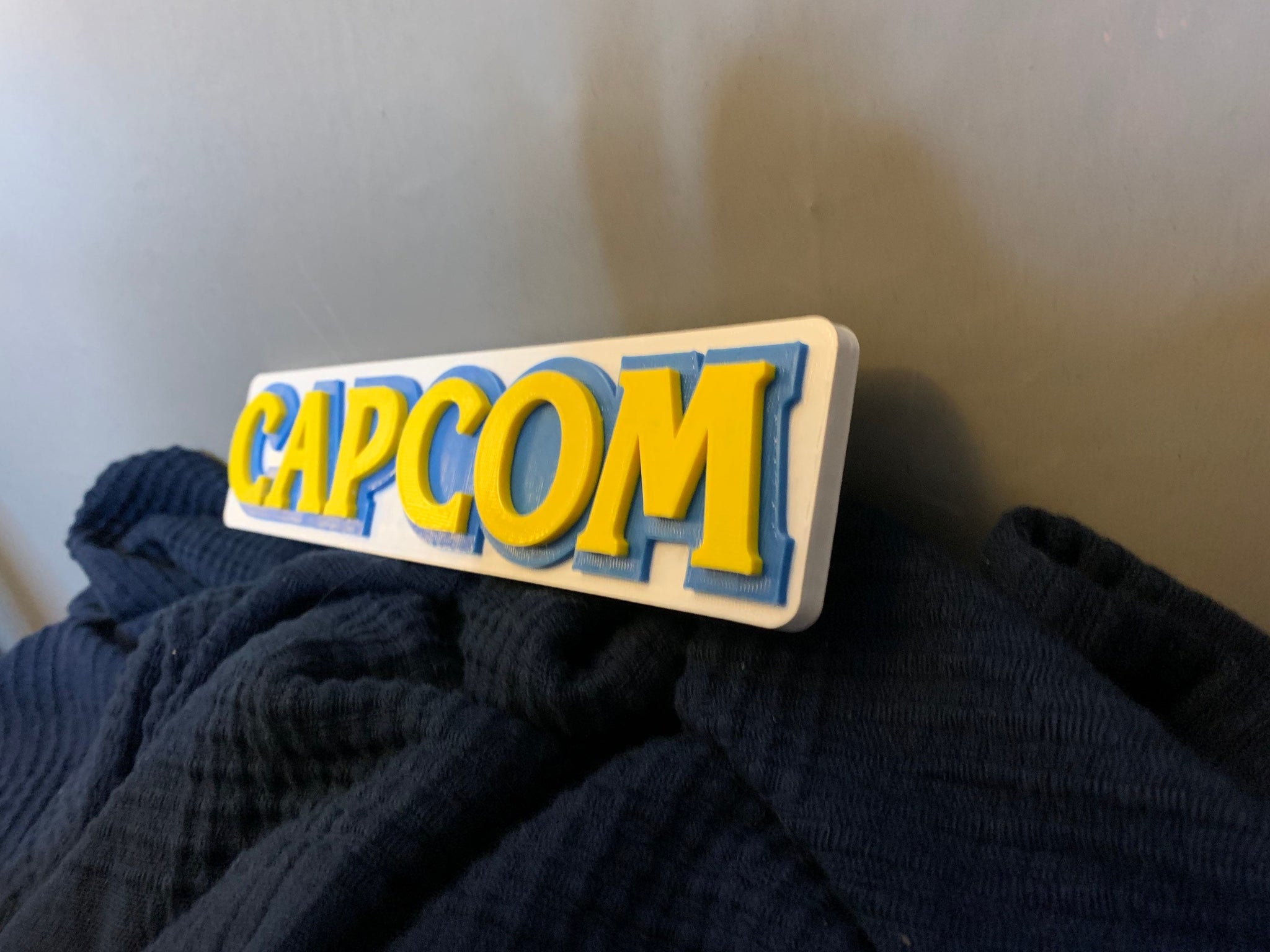 3D CAPCOM SIGN – Arcade Machines Australia
