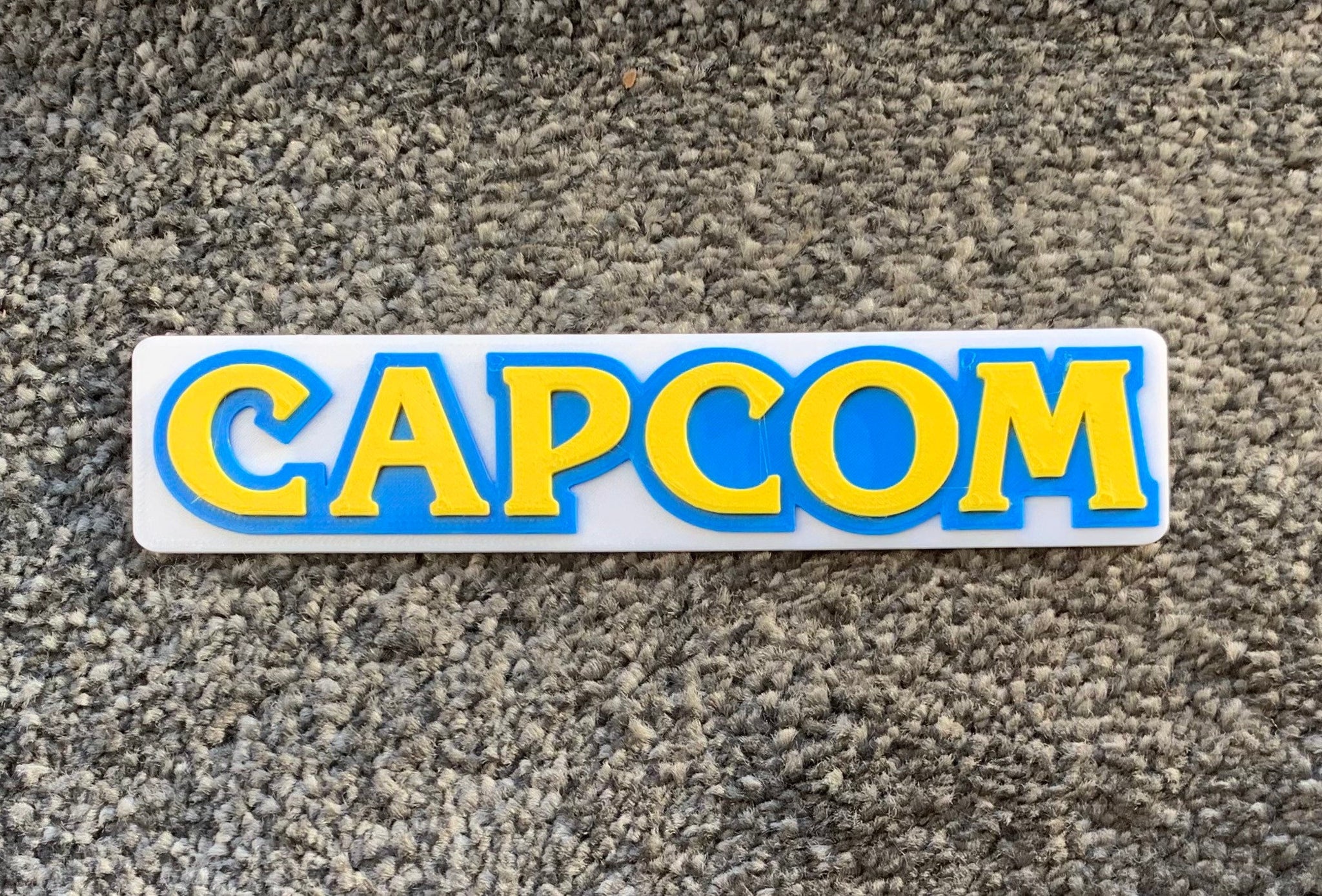 3D CAPCOM SIGN – Arcade Machines Australia