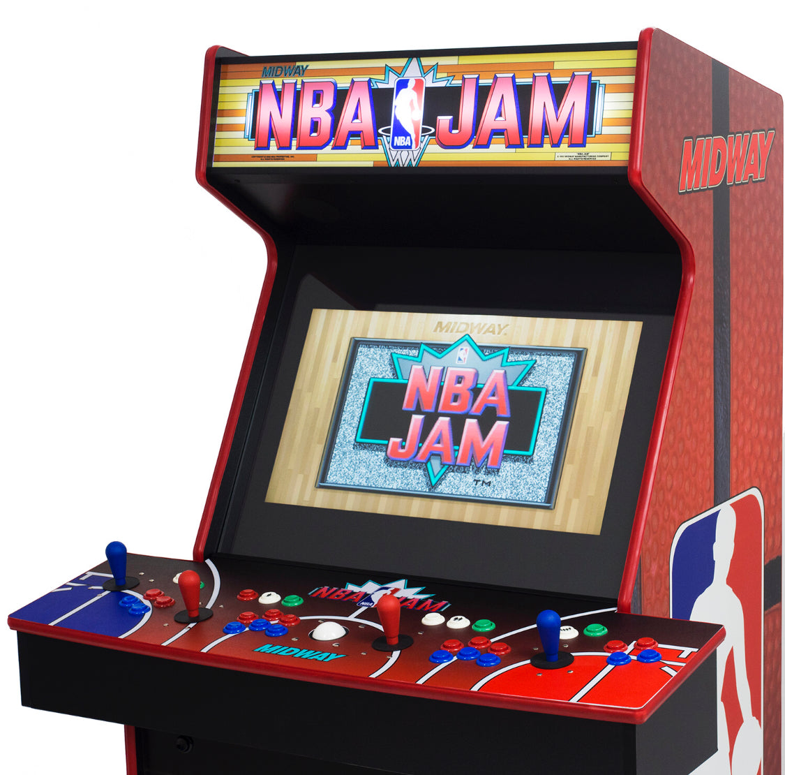NBA JAm 4 player Arcade Machine – Arcade Machines Australia