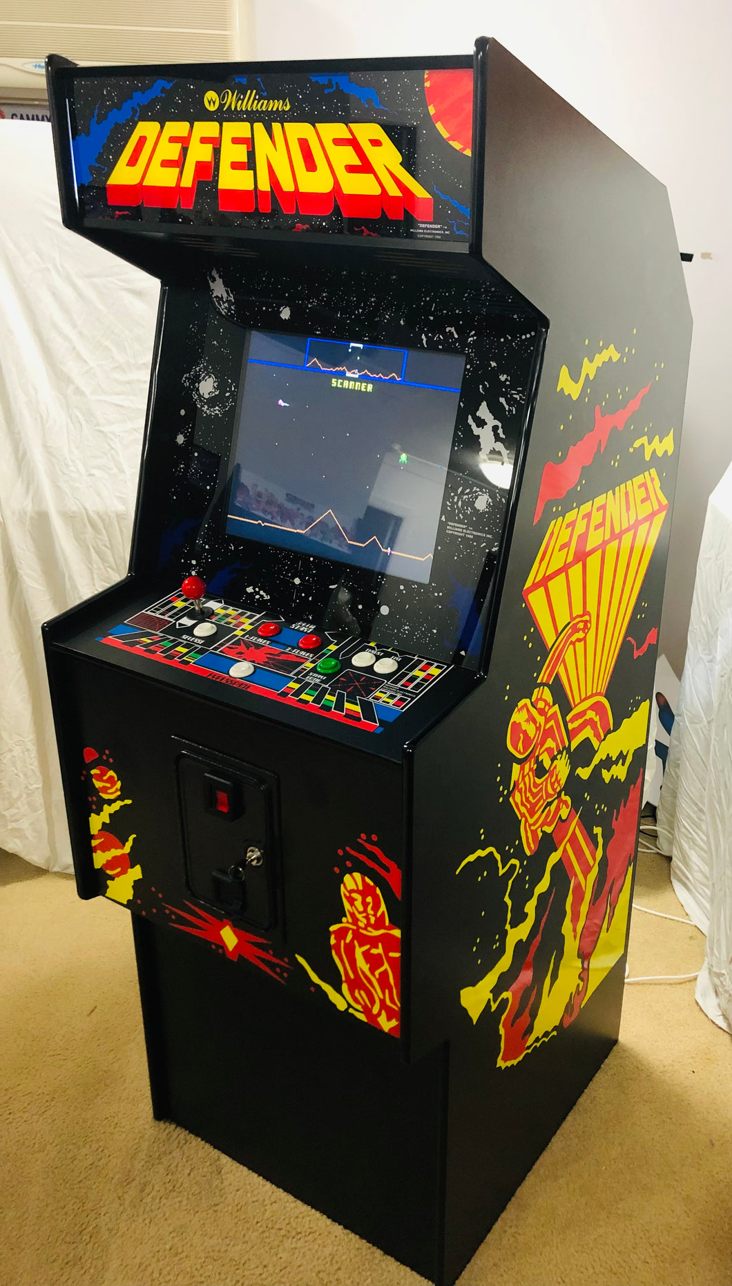 Defender Arcade Machine – Arcade Machines Australia